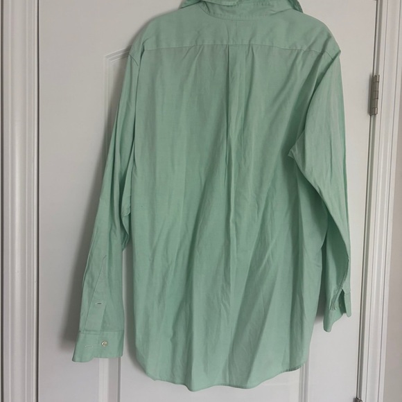 Ralph Lauren Light Mint Green Long-Sleeve Button-Down Shirt - Picture 4 of 4